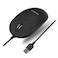 Macally Computer Mouse Wired Silent USB Mice Slim Compact USB for Apple Mac or Windows PC LaptopDesktop Designed with Optical Sensor DPI Switch Simple Black