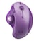 seenda Wireless Trackball Mouse Ergonomic Bluetooth Rollerball Mouse Rechargeable 3 Device Connection Optical Mice Adjustable DPI Thumb Control Mice Compatible for PCLaptopWindowsMac Purple