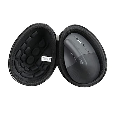 Hermitshell Hard Travel Case for Logitech Lift Vertical Ergonomic Mouse Black Case for RightHanded Mouse