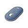 Logitech Pebble Wireless Mouse with Bluetooth or 24 GHz Receiver Blueberry