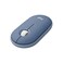 Logitech Pebble Wireless Mouse with Bluetooth or 24 GHz Receiver Blueberry
