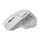 Logitech MX Master 4 for Mac Ergonomic Bluetooth Mouse with Advanced Performance Haptic Feedback UltraFast Scrolling USBC Charging MacOS iPadOS Windows White Silver