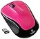 Logitech M325 Wireless Mouse for Web Scrolling Brilliant Rose