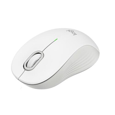 Logitech Signature M550 Wireless Mouse for Small to Medium Sized Hands 2Year Battery Silent Clicks Bluetooth MultiDevice Compatibility Off White