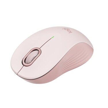 Logitech Signature M550 Wireless Mouse for Small to Medium Sized Hands 2Year Battery Silent Clicks Bluetooth MultiDevice Compatibility Rose