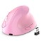 Attoe Ergonomic MouseRechargeable Small Vertical Mouse with 6 Buttons Adjustable 80012001600 DPI Pink Wireless Mouse for Laptop Desktop PC Mac