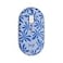 Logitech M340 Wireless Mouse with Limited Edition Prints USB Receiver and Silent Clicks Portable Wireless Mouse for Laptop PC Windows Chrome Surface Blue Floral