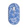 Logitech M340 Wireless Mouse with Limited Edition Prints USB Receiver and Silent Clicks Portable Wireless Mouse for Laptop PC Windows Chrome Surface Blue Floral