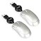 EEEKit 2 Pack Mini Retractable Cable USB Optical Mouse Silver Unisex