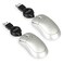 EEEKit 2 Pack Mini Retractable Cable USB Optical Mouse Silver Unisex