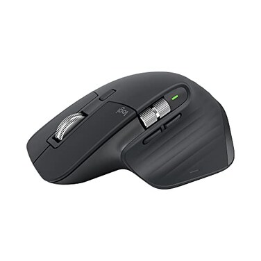 Logitech MX Master 3S Performance Wireless Mouse Graphite With Bolt Reciever