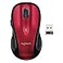 Logitech M510 Wireless Computer Mouse Comfortable Shape with USB Unifying Receiver with BackForward Buttons and SidetoSide Scrolling Red