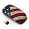 KOOLmouse Optical 24G Wireless Mouse Star Stripe Flag American Rustic Patriotic