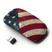 KOOLmouse Optical 24G Wireless Mouse Star Stripe Flag American Rustic Patriotic