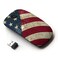 KOOLmouse Optical 24G Wireless Mouse Star Stripe Flag American Rustic Patriotic
