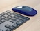 AKSHFETH Magic Mouse Cover Silicone Apple Magic Mouse 2 Ergonomic Grip AntiDrop Protective Sleeve Blue