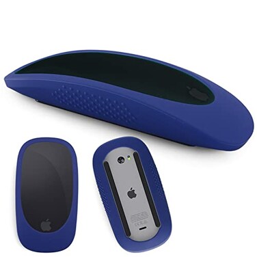 AKSHFETH Silicone Cover for Apple Magic Mouse 2 Silicone Case Sleeve Compatible with Apple Mouse 2 Skin AntiDrop GripBlue