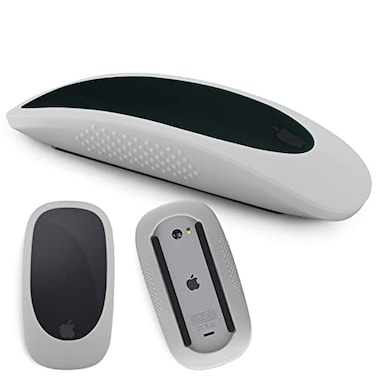 AKSHFETH Silicone Cover for Apple Magic Mouse 2 Silicone Case Sleeve Compatible with Apple Mouse 2 Skin AntiDrop GripGrey