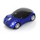 ASHATA 24G Car Mouse with USB Reciver 1600DPI Optical Mouse for PC Computer Laptop Tablet High Cute Mouse for XPWin7ME2000for OS Blue