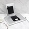 AubRie Universal StickOn Mouse Pouch Wireless Mouse and Pen Holder Reusable Adhesive No Glue Residue Compatible with Battery PackBlack