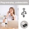 Belijean Undetectable Mouse Jiggler Shaker USB Mouse Mover for Computer Laptop Automatic Mini Mouse Shaker DriverFree Mouse Movement Simulator Keep Computer Awake PlugandPlay