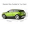 CHUYI Cool Sports Car Shape Wireless Optical Mouse 1600 DPI Cordless Office School Mice with USB Receiver for PC Computer Laptop Green1 Pack