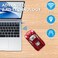 CHUYI Cool Sports Car Shaped Wireless Mouse 1600DPI Cordless Optical Mice with USB Receiver for Office School Home Travel for PC Laptop Computer Gift Red1 Pack