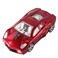 CHUYI Cool Sports Car Shaped Wireless Mouse 1600DPI Cordless Optical Mice with USB Receiver for Office School Home Travel for PC Laptop Computer Gift Red1 Pack