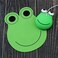 elec Space USB Wired Mouse Frog Shape 1600DPI 366 x 296 x 138 in Green