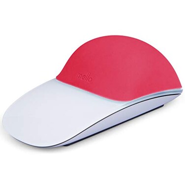 ELEMENTING Mello Silicone Cushion Compatible with Apple Magic Mouse 1 2 Crimson Red