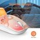 FMOUSE Cute Wireless Mouse Bluetooth 24GHz Dual Mode Silent Click AA Battery Powered Kawaii for Kids Students Teen Girls Compatible with Laptop Mac iPad PC Kerry Bear