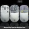 Hokeyio Grip Tape for Vaxee x Ninjutso Sora 4K AntiSlipEnhanced Control Sweat ResistanceImproves FPS Gaming Grip Mouse Protection PreCut EVA Black Purple 05mm