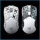 Hokeyio Mouse Grip Tape Sticker for Razer Viper Ultimate Wireless Non Slip Suck Sweat Pre Cut Black Crimping