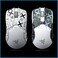 Hokeyio Mouse Grip Tape Sticker for Razer Viper Ultimate Wireless Non Slip Suck Sweat Pre Cut Black Crimping