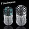 Hokeyio Non Slip Mouse Grips Suck Sweat Stickers for Finalmouse Ultralight 2 UL2 Starlight 12Printset White