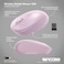 Incase Wireless Mobile Mouse 1850 Designed by Microsoft Compact Comfortable RightLeft Hand Use 6Month Battery Life Nano Transceiver Works with MacWindows 81011 Light Orchid