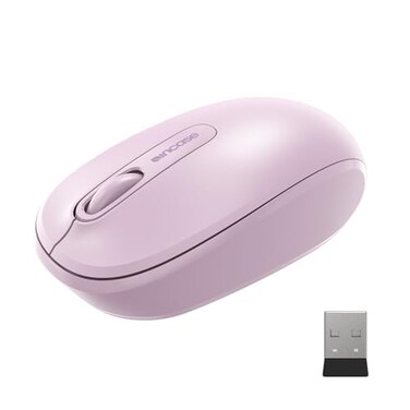 Incase Wireless Mobile Mouse 1850 Designed by Microsoft Compact Comfortable RightLeft Hand Use 6Month Battery Life Nano Transceiver Works with MacWindows 81011 Light Orchid