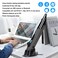 lychee Wireless Optical Pocket Pen Mouse 24GHZ USB Wireless Optical Handwriting Mini Air Pen Mouse Mice for PC Laptop Notebook Computer Mac VoiceBluetooth Grey1