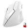memzuoix Ergonomic Wireless Mouse 24G Optical Cordless 80012001600 DPI Vertical Computer Mouse for Laptop Mac PC Desktop Right Hand Large White