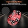 NOUKAJU Mouse Grip Tape for Logitech MX Vertical Rounded Curved Edges Mouse Feet SkatesSelfAdhesive PreCut SweatResistant Professional Mice Upgrade KitFoot pad Red Mouse Grip Tape