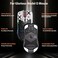 NOUKAJU Mouse Grip Tape Full Coverage for Glorious Model O Rounded Curved Edges Mouse Feet SkatesSelfAdhesive PreCut SweatResistant Professional Mice Upgrade KitFoot pad White Mouse Grip Tape