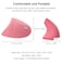 OTYSRH Ergonomic Wireless Vertical Mouse Ergo Optical 24G Cordless Mouse Portable Travel Mice with 6 Buttons 3 Adjustable DPI 80012001600 for PC Laptop Desktop Pink