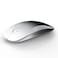 RAPIQUE Bluetooth Wireless Mouse BT51USB Dual Connectivity Quiet Click Low Power and 1600 DPI Portable Cordless Mouse for Laptop MacBook ProAir iPad White to Black