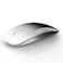RAPIQUE Bluetooth Wireless Mouse BT51USB Dual Connectivity Quiet Click Low Power and 1600 DPI Portable Cordless Mouse for Laptop MacBook ProAir iPad White to Black