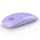 RAPIQUE Wireless Bluetooth Mouse Purple 1600 DPI Long Battery Life Dual Connectivity Quiet Click HighPrecision Optical Tracking Versatile Compatibility