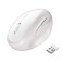 SANWA 24G Wireless Ergonomic Mouse White Vertical Optical Ergo Mouse Small Hands Cordless Mice for Wrist Pain 80012001600 DPI 5 Buttons Compatible Mac Windows PC Desktop