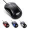 SOON GO Mini USB Wired Mouse for Laptop Office Business Notebook MacBook Desktop Chromebook PC Black