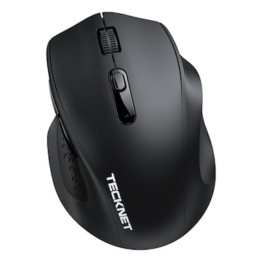 TECKNET Wireless Mouse for Laptop Silent Mouse Quiet Click Computer Mice Wireless 6 Adjustable 4000 DPI Computer Mice