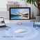 TENMOS M18 Bluetooth Mouse USB C Rechargeable Wireless Mouse Triple Mode Dual BluetoothUSB Computer Silent Mice Portable with USB Receiver and Type C Adapter for LaptopMacBookiPadPC White