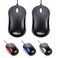 SOON GO USB Mouse 2 Pack Computer Mouse Ergonomic Optical Wired Mice for Office and HomeCompatible with Computer Laptop PC Desktop Black by SOONGO